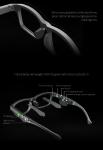 Dual Speakers Bluetooth Altered Reality Glasses Anti Blue Light Lens For