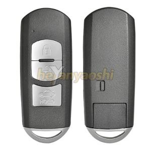 China Mazda 3 Buttons Smart Key Shell with Emergency Key Insert factory