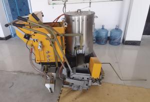 China Battery Driving Thermoplastic Road Line Painting Machine For Noise Marking factory