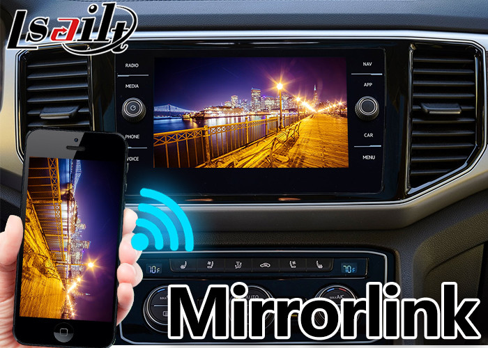 Hexa Core CPU Chip Car Video Interface Google Map For Volkswagen Teramont Atlas