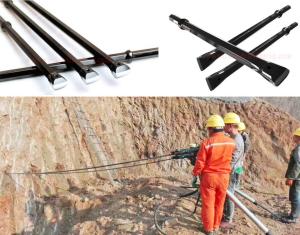 China D34 Quarry Mining Steel Rock Drill Rods Integral Drill Steels High Performance factory
