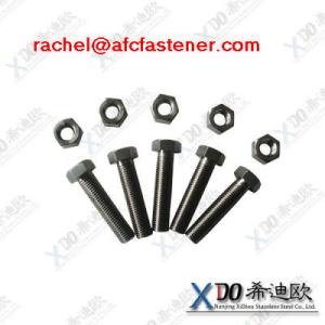 China 904L hex bolts and nuts din1.4539 uranus B6 uns n08904 factory