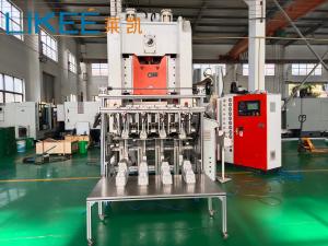 China 5 Caivities Fully Automatic Aluminium Foil Container Making Machine factory