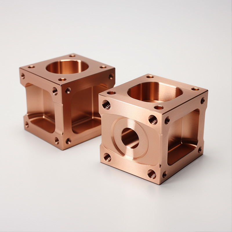 Custom Copper Parts CNC Lathe Machine Parts CNC Machining Parts Milling Service