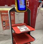 No Dust Automated Food Delivery Robot Restaurant BBQ Sushi Steak