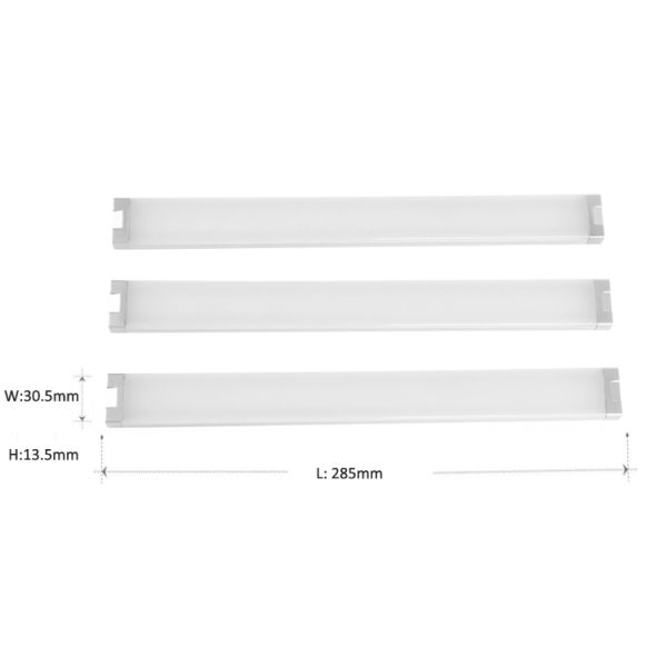 12VDC Led Under Cabinet Lamp 12 Watt Wall Mounted IP44 With UK US EU Adapters
