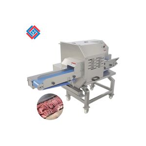 800kg/h Meat Processing Machine Adjustable Cooked Braised Meat Slicer