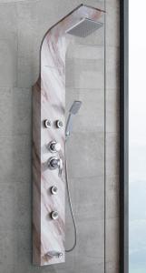 China Aluminium shower column/shower panel HDB-1527 1600X200X75 factory