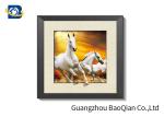 5D Effect Animals Lenticular Photo Printing , Horse Animal Print Lenticular MDF