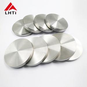 China Customized Titanium Discs Round Titanium Alloy Discs 150mm - 1300mm Diameter Polished Finish factory