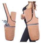 Factory Wholesale 35''x13.5'' Large Capacity Casual Look Cork Yoga Mat Fitness