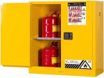 100 Lbs Chemical Steel Storage Cabinet With Recessed Handle For Safety