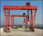 Tire crane for wind power construction、98 ton tire crane、98t gantry crane