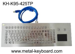 China PS/2 USB Desktop IP65 Stainless Steel Keyboard factory