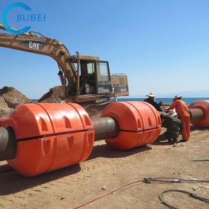 China Poly HDPE Pipe Floater Dock Foam Filled Mining Aquaculture Polyethylene Flotation Construction factory