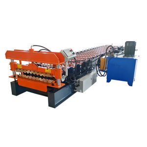 PPGL 15 Steps Roof Sheet Rolling Machine Hydraulic Driven