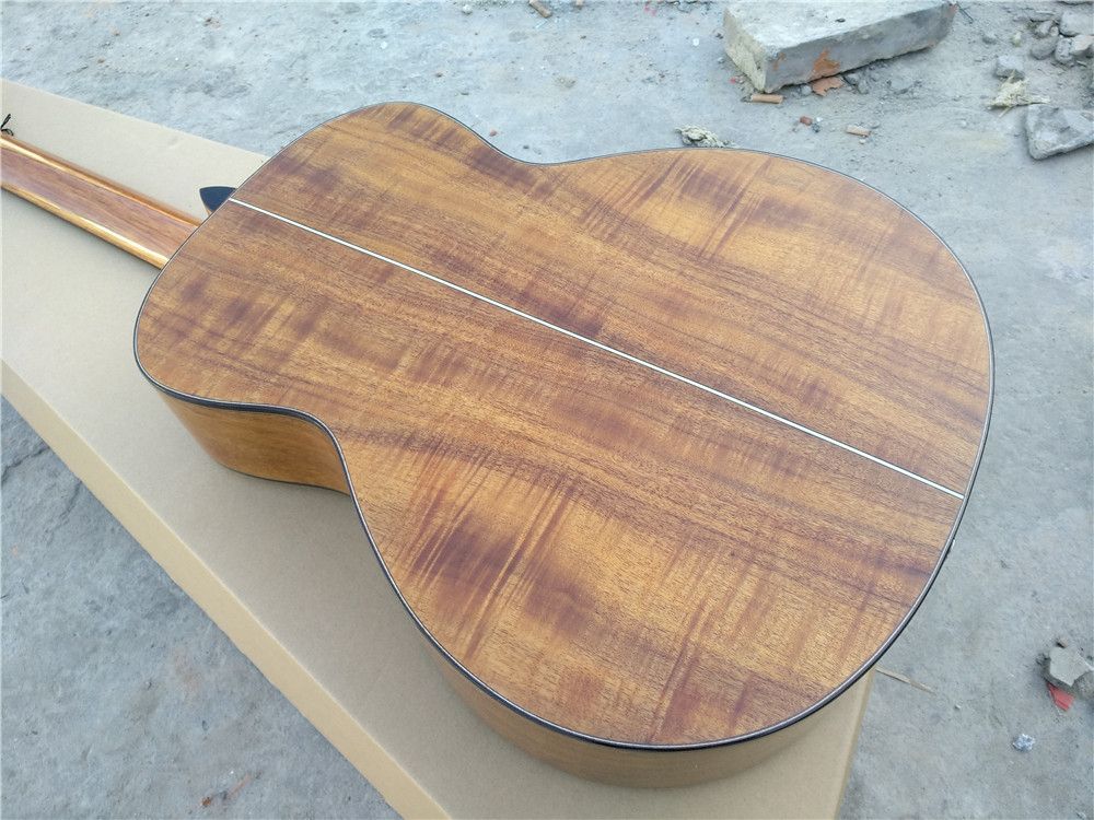 Koa Grand Auditorium jumbo 12 string armrest bevelled cutway presys 301EQ 12 Strings acoustic electric guitar
