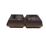 Disposable Custom Biodegradable Kraft Burger Boxes Eco-Friendly Certified