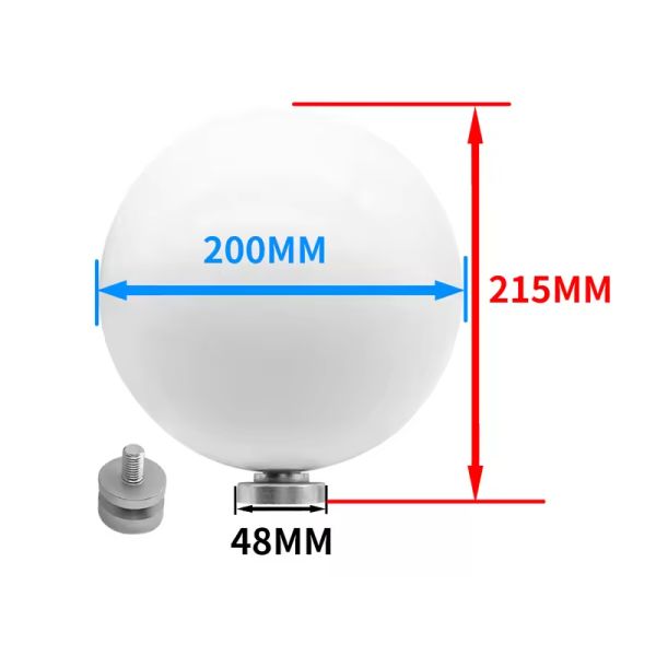 200mm Scanner Target Spheres 3D With Magnetic Base Tripod Mount With Soft Shoulder Backpack Carrying Bag