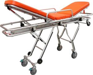 China Emergency Folding Rescue Stretcher Foldable Ambulance Collapsible Stretcher Emergency Medical Kit For Car factory