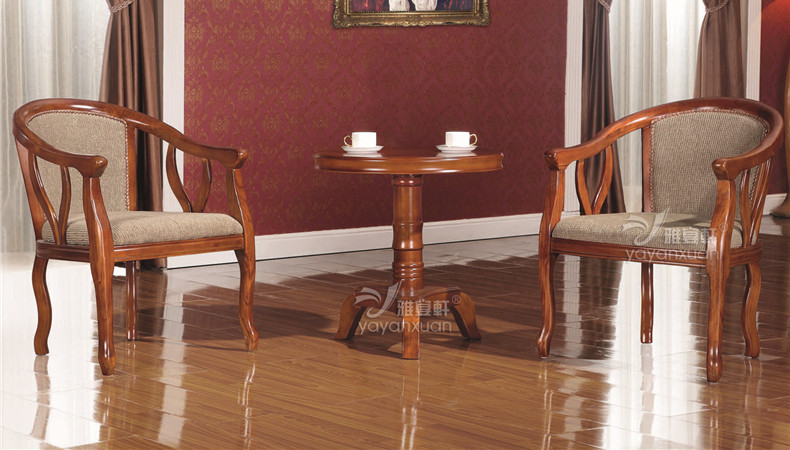 Wooden Table And Chairs In Chinese Furniture Manufacturer For Supply (YW-16)