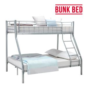 China Water Proof Industrial Steel Pipe Bunk Bed With Environmental Powder factory
