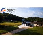 Q235B/Q345B Low Carbon Steel Prefab 3 Car Metal Garage
