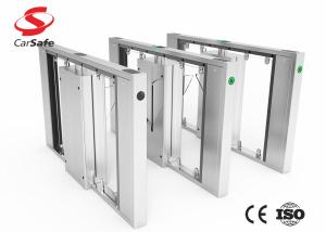 China Indoor Flap Barrier Turnstiles High Level Full Automatic Intelligent Mechanism factory