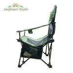 Green Steel Pipe Oxford Fabric Foldable Fishing Chair Light Folding Chair