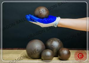 China Diam 20mm Hot Rolling Steel Balls C45 60Mn B2 B3 Material Customized Size factory