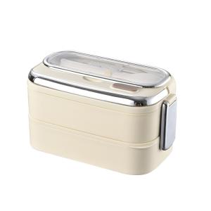China Insulated Metal Lunchbox With Leak Proof Lid Keeps Hot And Cold Foods Fresh factory