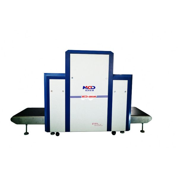 High Penetration Dual View X Ray Baggage Scanner For Large Package Bag Scanning100100