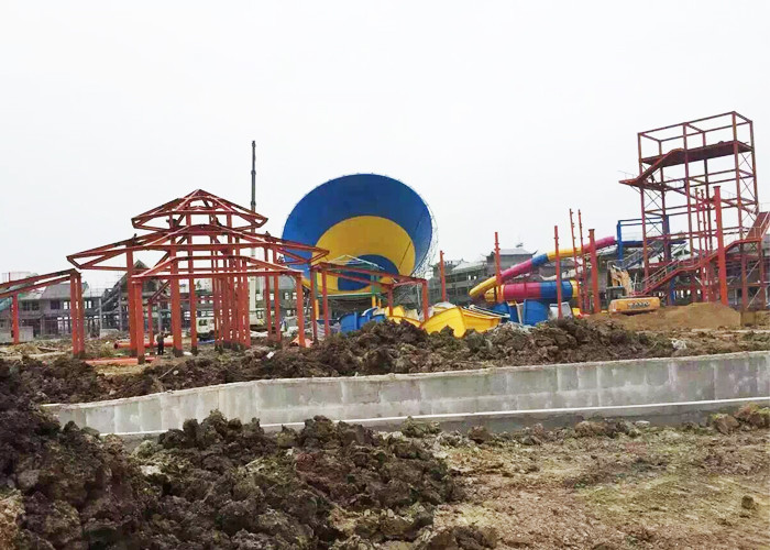 Aqua Park Tornado 60 Water Slide Durable Fiberglass FPR Material