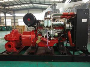 China 3000rpm 6BD-ZL Diesel Engine Prime Power 150KW For Power Of The Fire Fighting Pump In Red factory