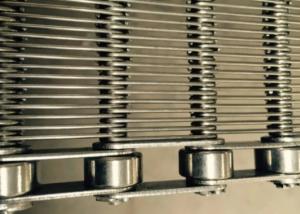 China Food Grade Eye Flex 316 Stainless Steel Wire Mesh Belt For Carrot Washing factory