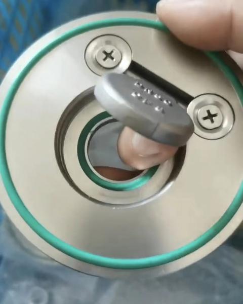 Viton Stainless Steel SS304 EPDM NBR Single leaf thin disc Plate Swing Check