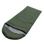 Outdoor Camping Hiking Envelope Sleeping Bag Army Green Waterproof Lightweight