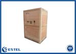 Powder Coating Double Wall Outdoor Telecom Enclosure 1200W 220V Air Conditioner
