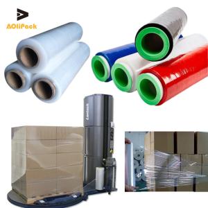 China Stretch Hood 4cm Width Pallet Stretch Wrap 18um factory