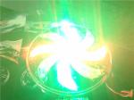 Big size Windmill strobe flash Rainbow color Car/ Motorcycle DRL daytime running
