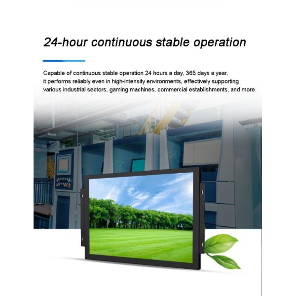 10.1 Inch 1280*1024 Embedded Panel Mount Industrial Capacitive Touchscreen Monitor Display High Brightness 1000Nit for Outdoor
