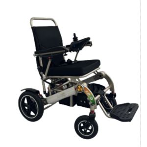 China Low Backrest Folding Electric Wheelchair on sale