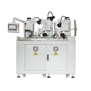 China Five Ends AWG18 Wire Terminal Crimping Machine Four Wires Combine factory