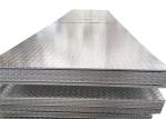 Solar Steel Chequered Plate Silver Metal Color 40g-275g Zinc Coating Eco