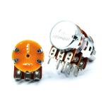 Vertical 5k Audio Taper Potentiometer 16mm Double Gang Potentiometer