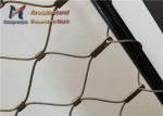 SS316L Stainless Steel Rope Mesh Cable Nets For Animal Enclosures 1.5mm