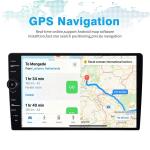 9" Universal Car DVD Player with Knob Touch Screen Radio Carplay GPS and 20