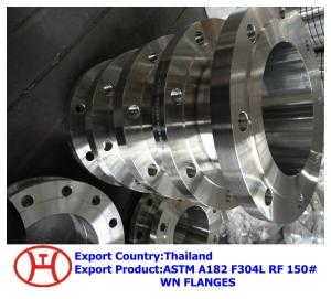China ASTM A182 F304L SO flange factory