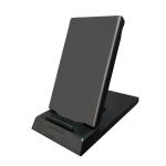 ABS PU Qi Standard Desktop Wireless Charger Response Long Distance