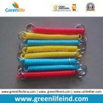 Greenlife Factory Red/Black 2.5*10*120mm Spring String Lanyard w/25mm Split